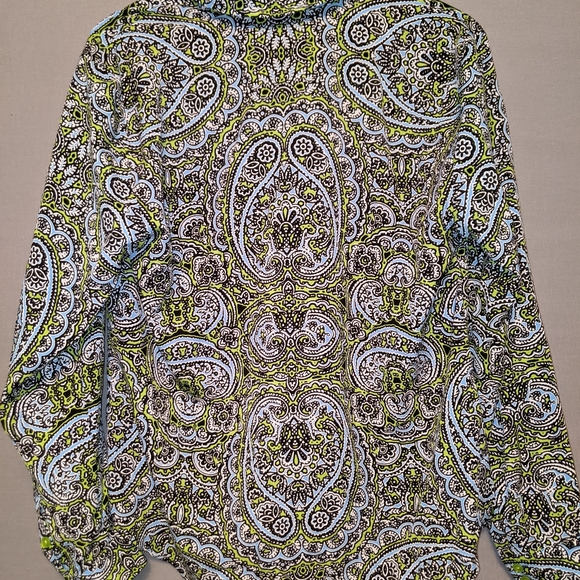 Fun printed Jones New York button down shirt - Picture 3 of 5
